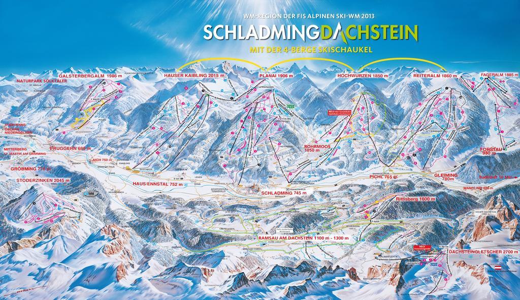 Haus Alpina Ski In & Ski Out シュラートミンク エクステリア 写真
